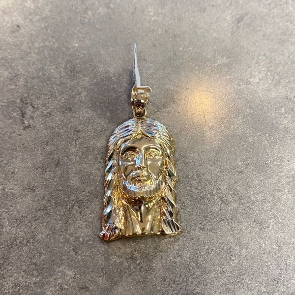 10KT Yellow Gold Jesus Pendant